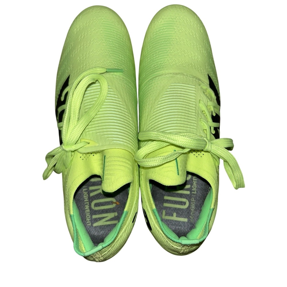 New Balance Furon Pro V7+ FG Soccer Cleats Football Boots Mens 7.5 Green Speed - Picture 5 of 7